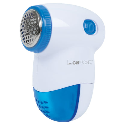 Quitapelusas Eléctrico, Elimina Pelotillas Ropa, Cuchillas Acero Inoxidable, Depósito Extraíble Clatronic Cla-tc3758 Blanco/azul