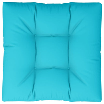 Vidaxl Cojín Para Palés Tela Turquesa 80x80x12 Cm_0