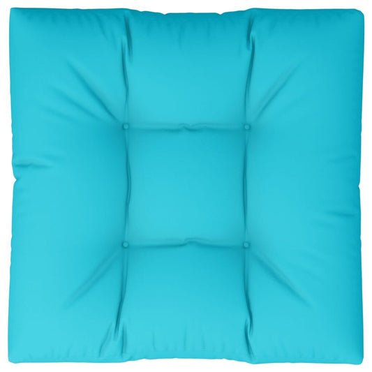 Vidaxl Cojín Para Palés Tela Turquesa 80x80x12 Cm_0