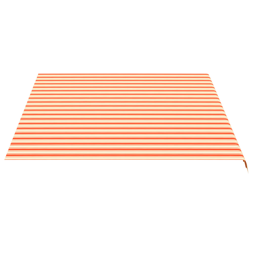 Tela De Repuesto Para Toldo Amarillo Y Naranja 4,5x3,5 M Poliéster_3