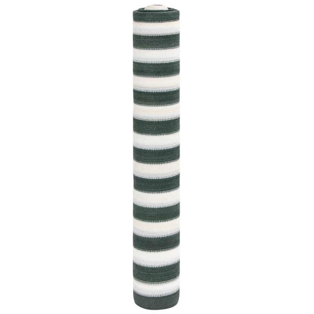 Vidaxl Red De Privacidad Hdpe Verde Y Blanco 1,2x10 M 75 G/m²_0