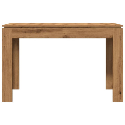 Mesa De Comedor Roble Artesano 120x60x76cm Madera Reconstituida_2