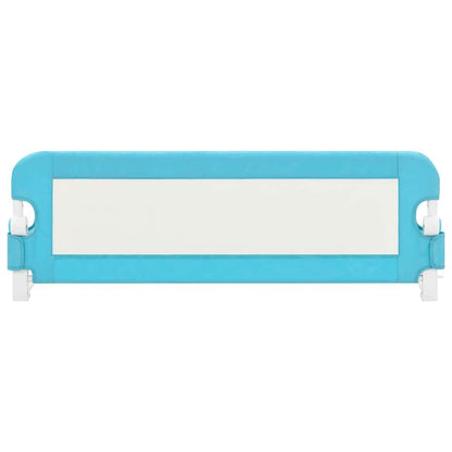Vidaxl Barandilla De Seguridad Cama De Niño Poliéster Azul 120x42 Cm_2