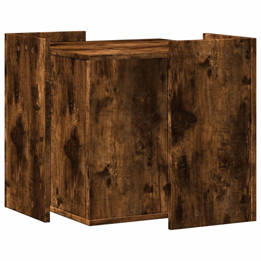 Vidaxl Mueble Arenero Para Gatos Madera Roble Ahumado 53x53x51 Cm_5