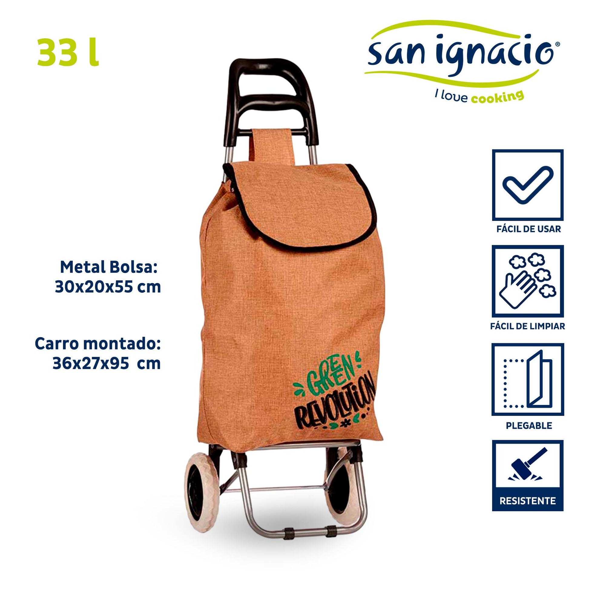 Carro De Compra Green Kinvara – Verde Vibrante Para Destacar En Tus Compras_1