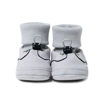 Booties De Porteo, Momawo, Color Grey. Talla 1