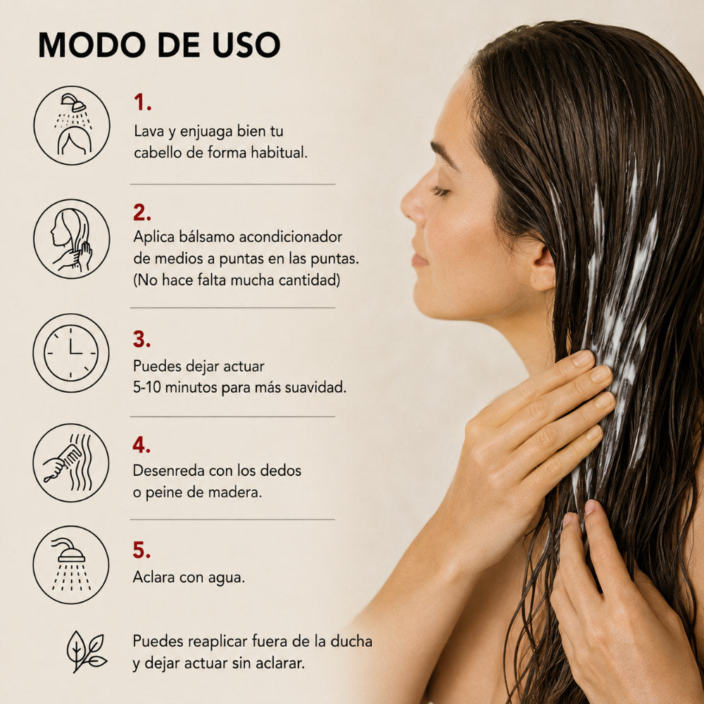 Bálsamo Acondicionador Capilar 3 En 1 Bio | Antifrizz 250ml_4