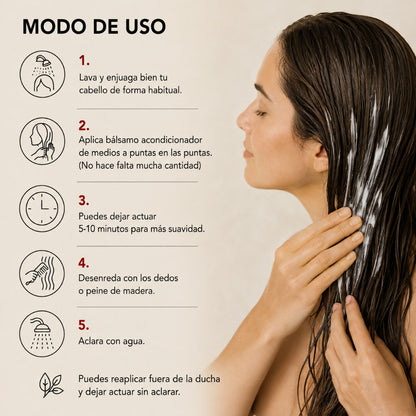 Bálsamo Acondicionador Capilar 3 En 1 Bio | Antifrizz 250ml_4