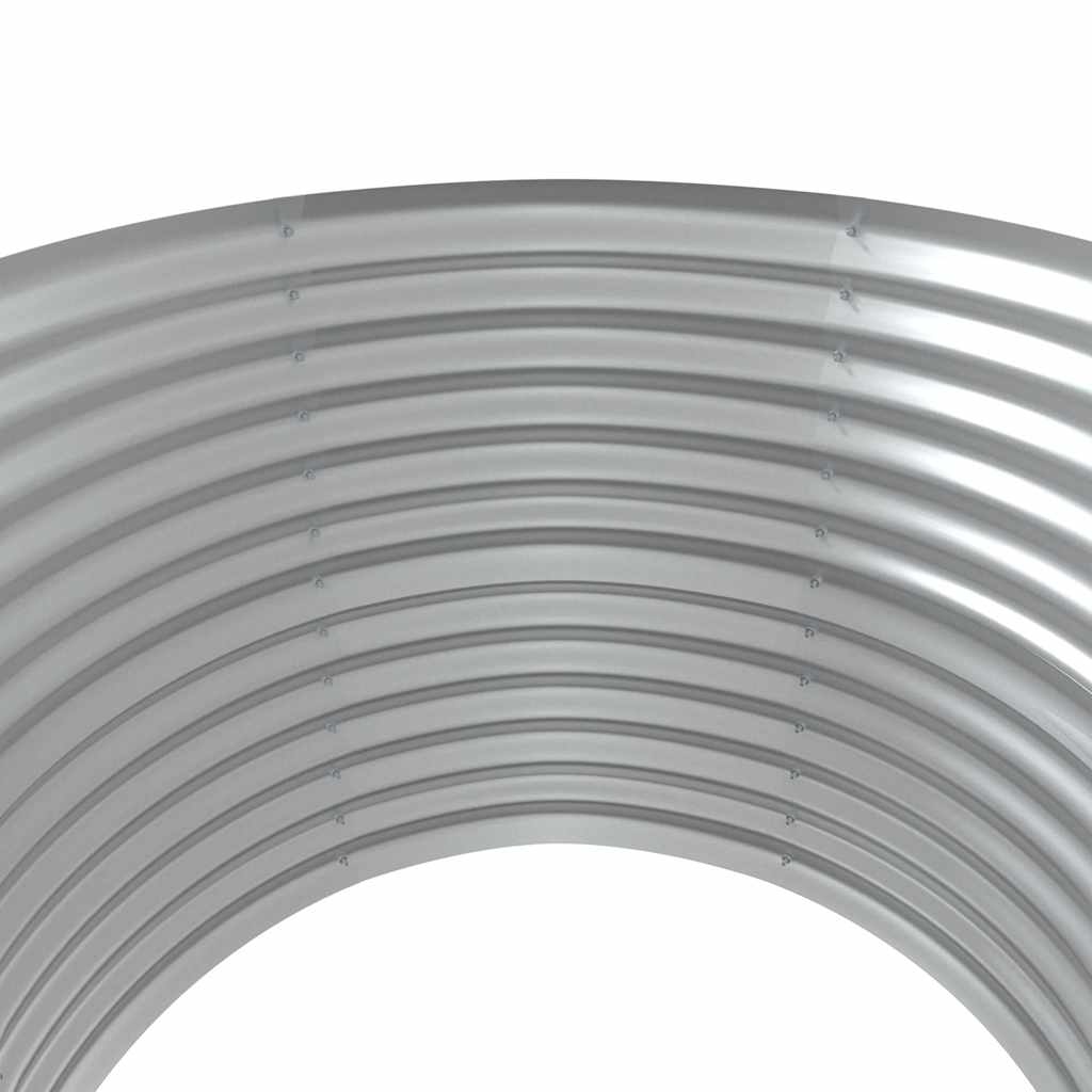 Jardinera Arriate Acero Galvanizado Marrón 100x100x68cm_3
