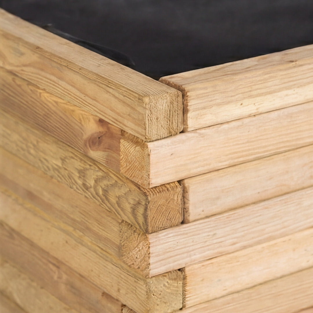 Jardinera De Madera Dora Planter 32x80x40 Cm Nortene_2