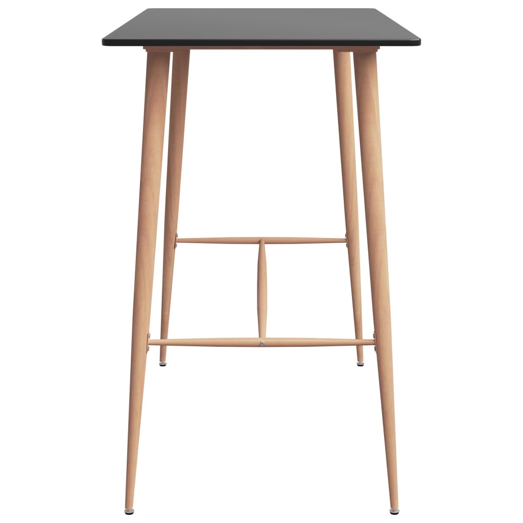 Mesa Alta De Cocina Negro 120x60x105 Cm_1