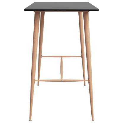 Mesa Alta De Cocina Negro 120x60x105 Cm_1
