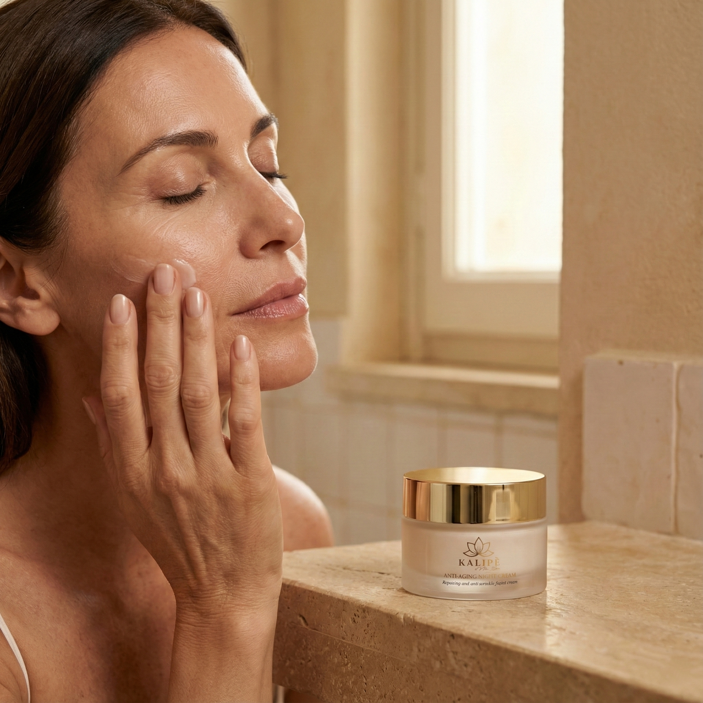 Crema De Noche Reparadora Antiarrugas Con Aloe Vera, Centella Asiatica Y Rosa Mosqueta._2