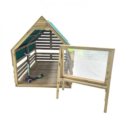 Casita De Madera Masgames Andrea Sin Suelo De Madera.