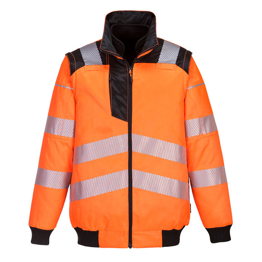 Chaquetas Multi-uso Portwest: Comodidad Y Seguridad / M / Naranja-negro_0