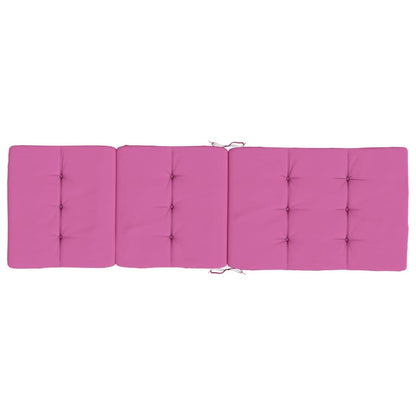 Vidaxl Cojines Para Tumbona 2 Uds Tela Oxford Rosa_3