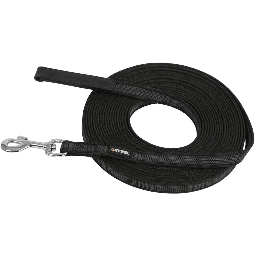 Kerbl Correa De Remolque Para Perro 10 M Goma Negra 81045_0