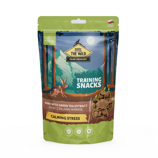 Liebre Y Extracto De Té Verde Calmante Para Entrenamiento - Snack 100% Natural Para Perro_0