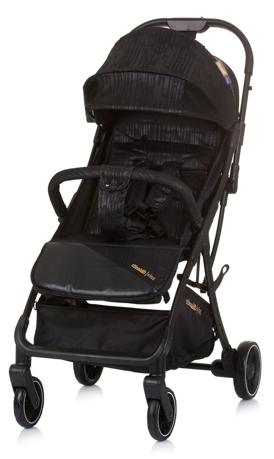 Silla De Paseo Kiss Obsidian Con Plegado Automático Desde El Nacimiento Hasta 22 Kg De Chipolino_0