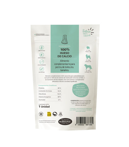 Hueso de Calcio Corto Hobbitalf 100 g