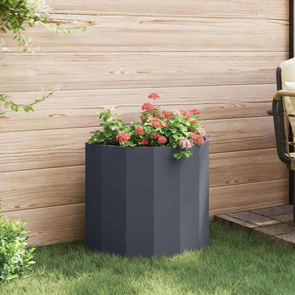 Jardinera Antracita 60 X 30 X 50 Cm Acero_3