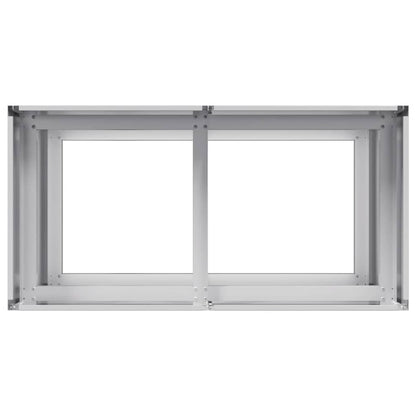 Jardinera 80x40x80 Cm De Acero Galvanizado_4