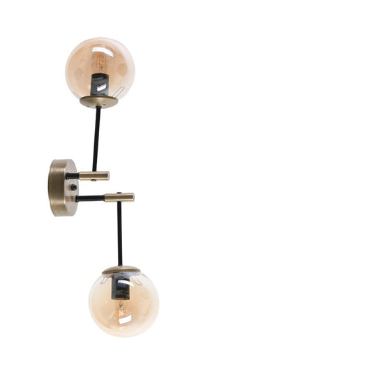 Aplique De Pared, 100% Metal , Cobre, 70x20x16, Casquillo E 27 Max 60 W_0