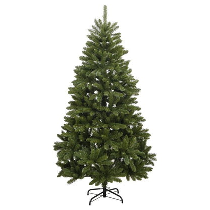 Vidaxl Árbol De Navidad Artificial Con Bisagras 300 Led Y Bolas 210 Cm_4