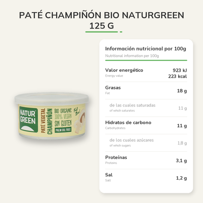 Información nutricional
