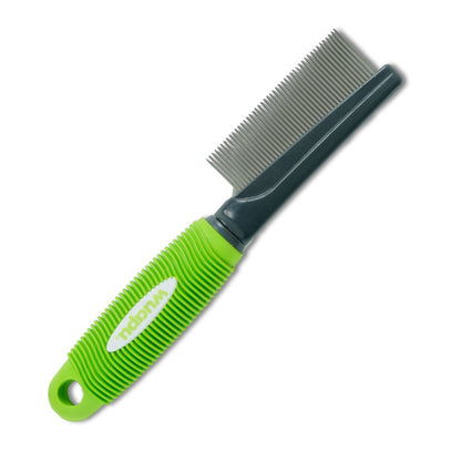Peine Fino Wuapu, Peine Ergonómico Fino Para Perros Ideal Para Pelajes Largos, Finos Y Lisos