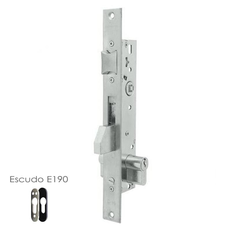 Cerradura Tesa 2210/25/3ni Con Escudo De Seguridad E190 Con Sistema Antipalanqueta_0