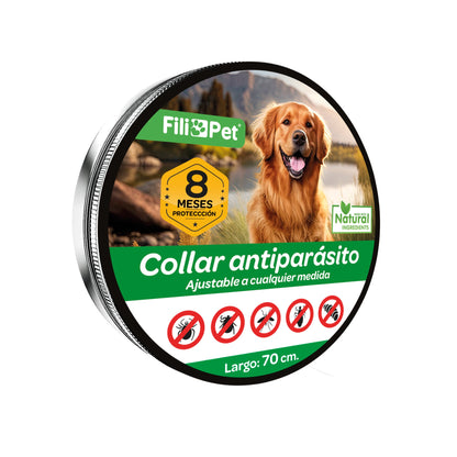 Collar Antiparasitos Para Perro Amarillo_4
