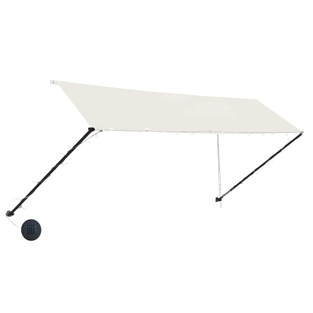 Toldo Retráctil Con Led Color Crema 350x150 Cm_2