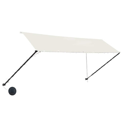 Toldo Retráctil Con Led Color Crema 350x150 Cm_2
