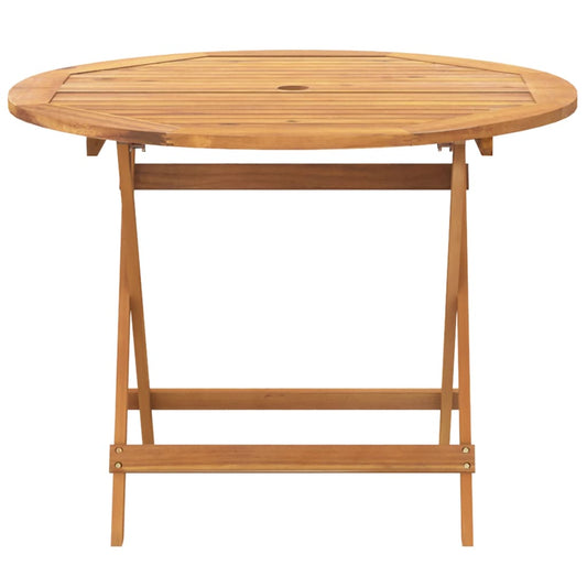 Set De Comedor De Jardín 5 Piezas Ratán Pe Madera Maciza Gris / Vetonek_0
