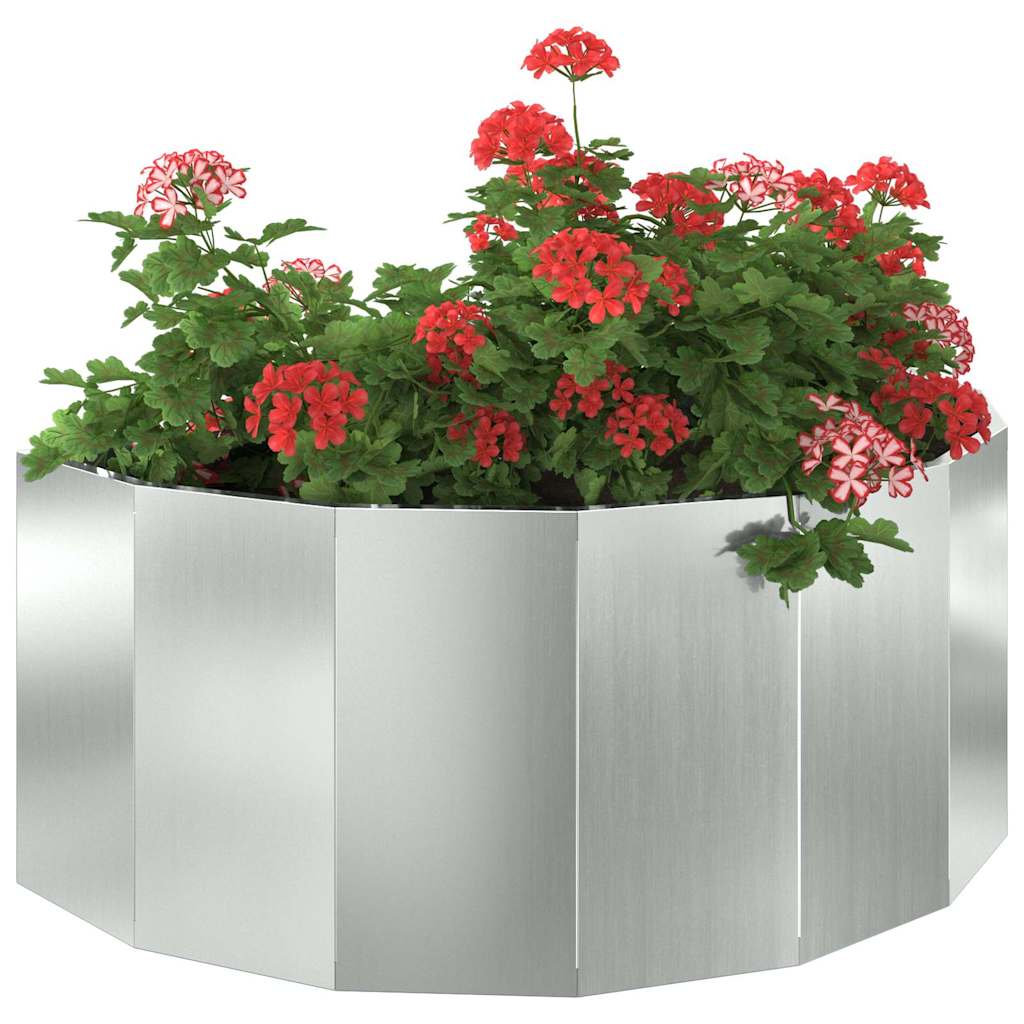 Jardinera Plateado 90 X 45 X 35 Cm Acero Galvanizado_2