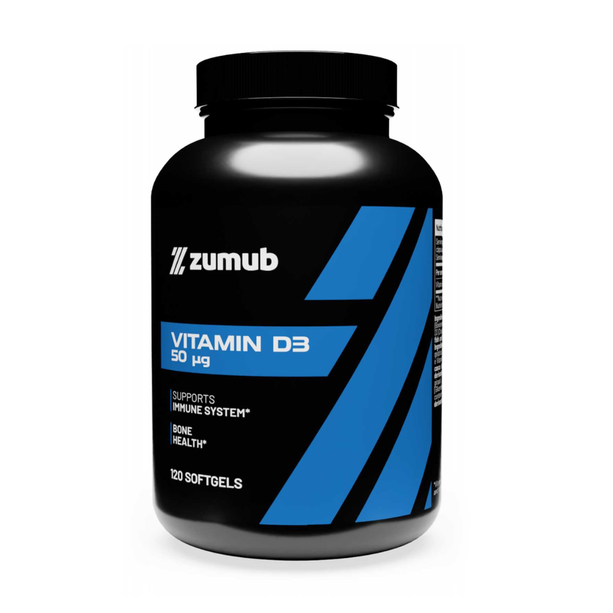 Zumub Vitamina D-3 50 Μg 120 softgels_0
