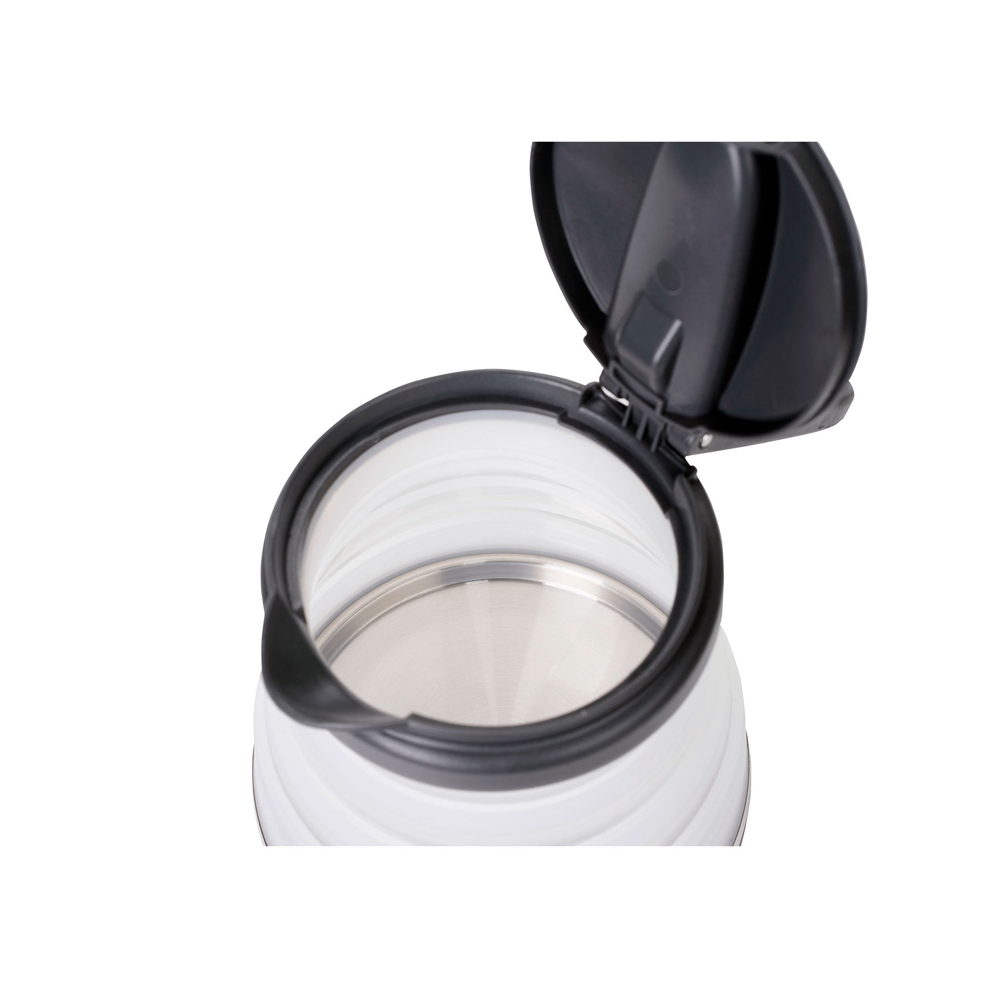 Adler Hervidor Agua Eléctrico Plegable, 0,6l, Silicona Sin Bpa, Resistencia Oculta, Apagado Automátic, Ad1279, Blanco_4