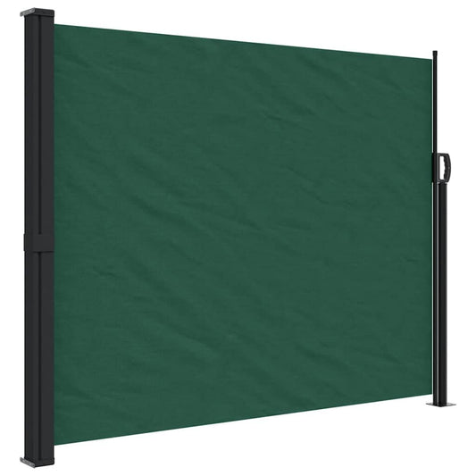 Vidaxl Toldo Lateral Retráctil Verde Oscuro 160x300 Cm_0