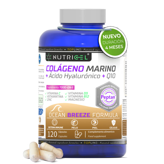 Colágeno Marino Peptan® Con Acido Hialurónico, Q10 Y Astaxantina_0