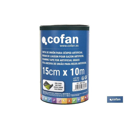 Cinta De Unión Para Césped Artificial Una Cara 15 Cm X 10 M Verde_0