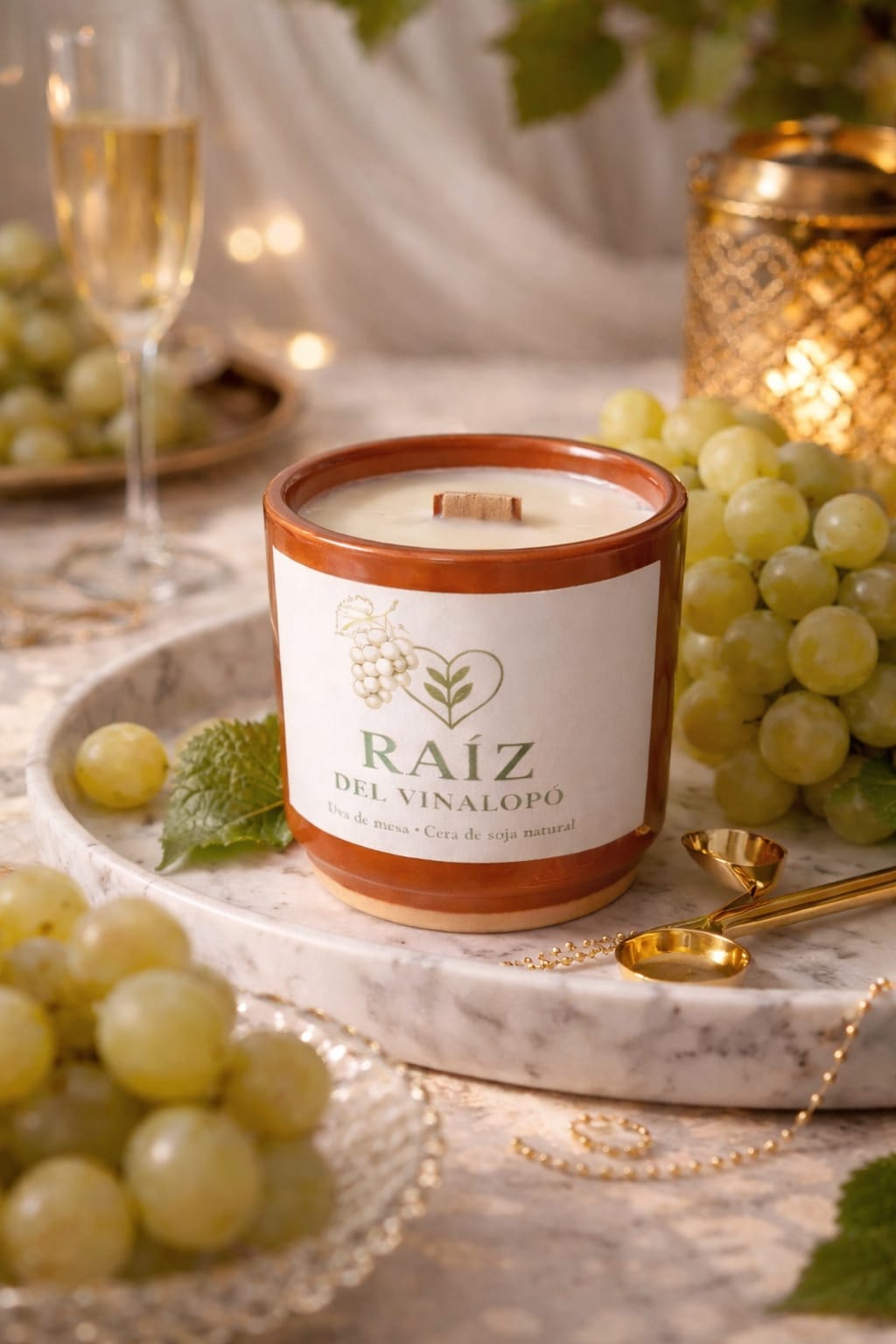 Vela De Soja  Raíz Del Vinalopó  150 gr_1