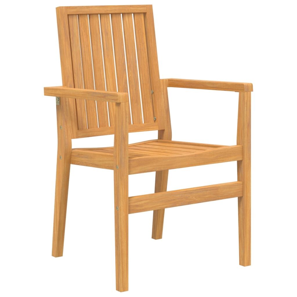 Vidaxl Juego De Comedor Para Jardín 5 Piezas Madera Maciza De Teca_3