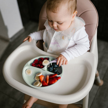 Babyono Plato De Silicona Con Compartimentos Y Ventosa | Orden, Estabilidad Y Más Autonomía En Cada Comida_3