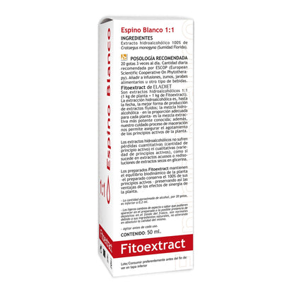 Fitoextract Espino Blanco, 50 ml. Eladiet
