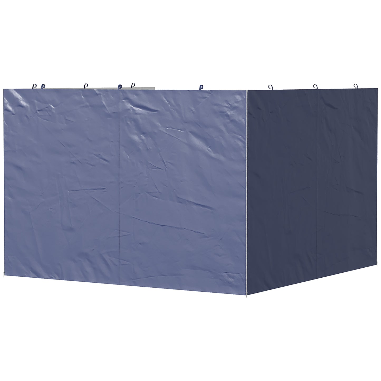 Outsunny 3 Paredes Laterales Para Carpas De 3x3 M Con Cremallera 300x200 Cm_3