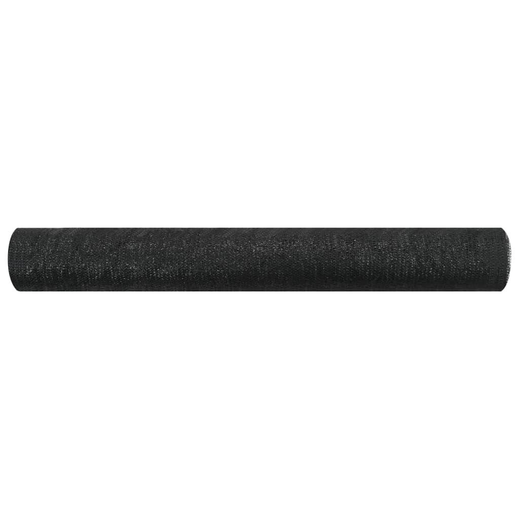 Vidaxl Red De Privacidad Hdpe Negro 1x50 M 75 G/m²_1