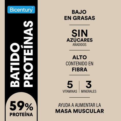 Batido Proteína Cookie BICENTURY 340g