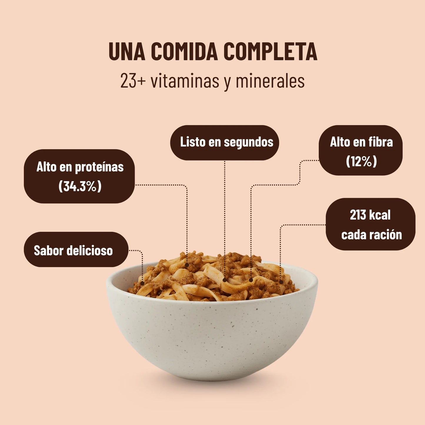 Pasta Boloñesa Picante Fitóniq, 7 sobres_2