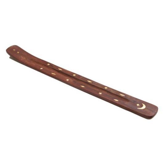 Incensario Decorativo Puntos y Estrellas SYS Aromas | Portaincienso de Madera | Para Sticks y Varillas de Incienso_0